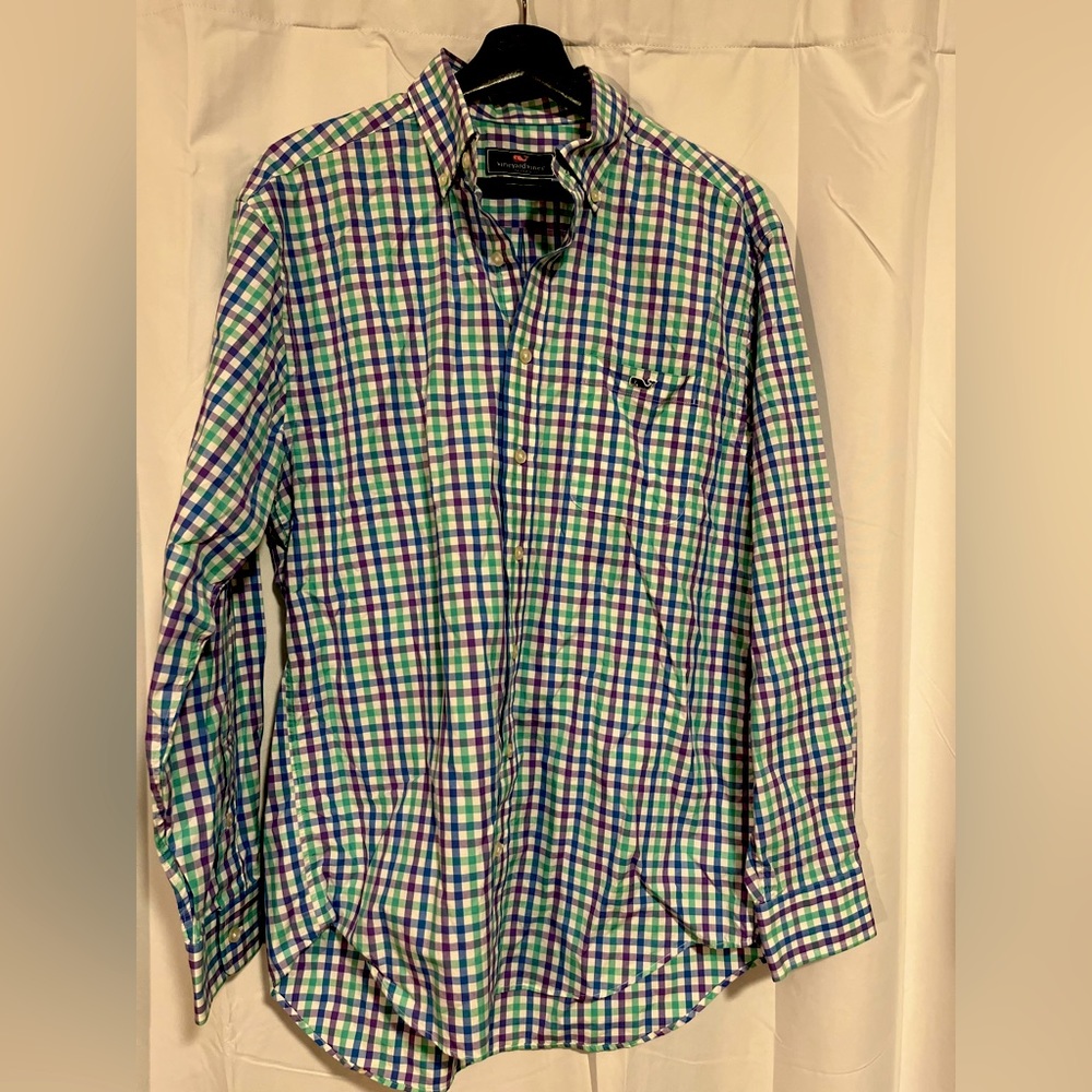 Vineyard Vines Classic Fit Tucker Plaid Shirt